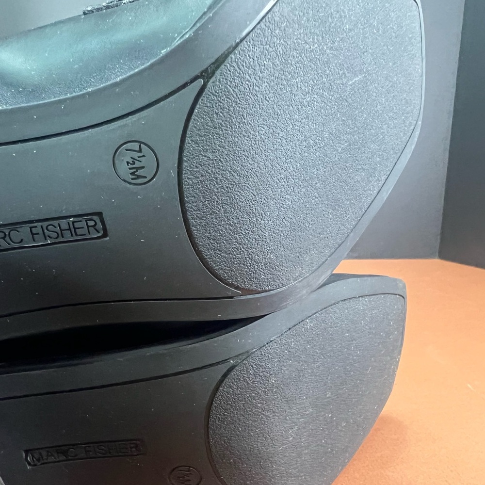 New Marc Fisher Women's Hamish Block Heel Square Toe Dress Loafers Size:7 1/2 - Picture 13 of 15